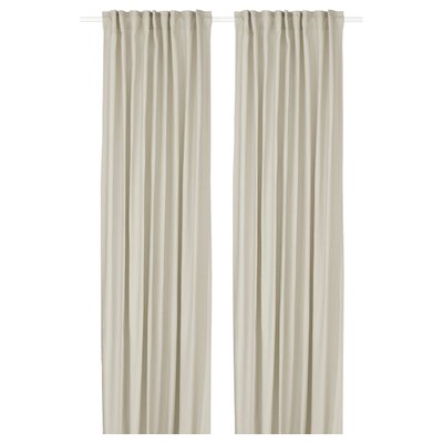 IKEA GINSTMOTT Curtains, 1 pair 57x98