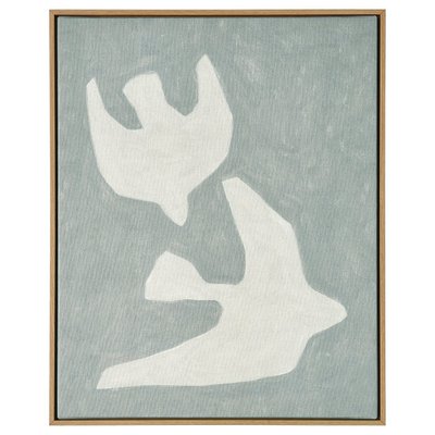 IKEA BLODFLÄDER Picture 15 ¾x19 ¾ " Framed canvas art: