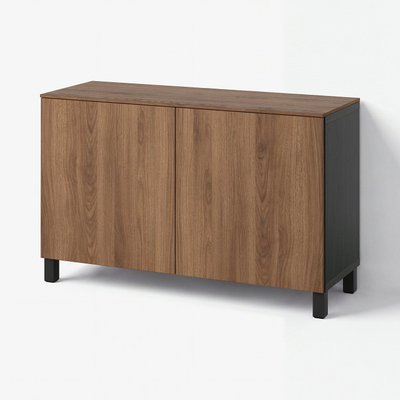 IKEA BESTÅ Storage combination with doors 47 1/4x16 1/2x29 5/8