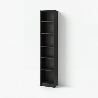 IKEA BILLY Bookcase 15 3/4x11x79 1/2 " Black