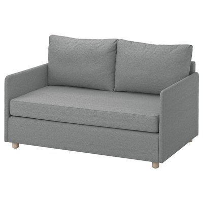 IKEA FRIDHULT Sleeper sofa Compact grey convertible sofa named